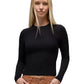 prAna Women’s Lotus Long Sleeve Tee Black