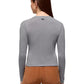 prAna Women’s Lotus Long Sleeve Tee Heather Grey