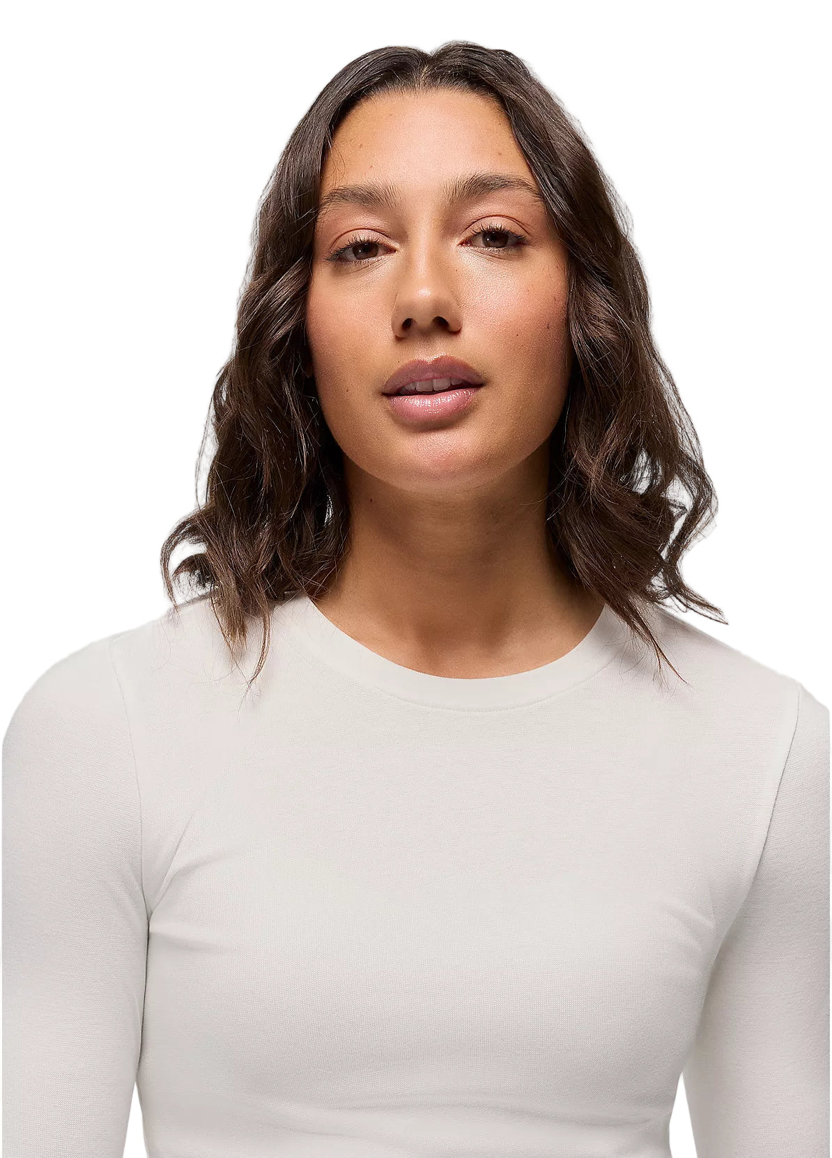 prAna Women’s Lotus Long Sleeve Tee Soft White