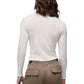 prAna Women’s Lotus Long Sleeve Tee Soft White