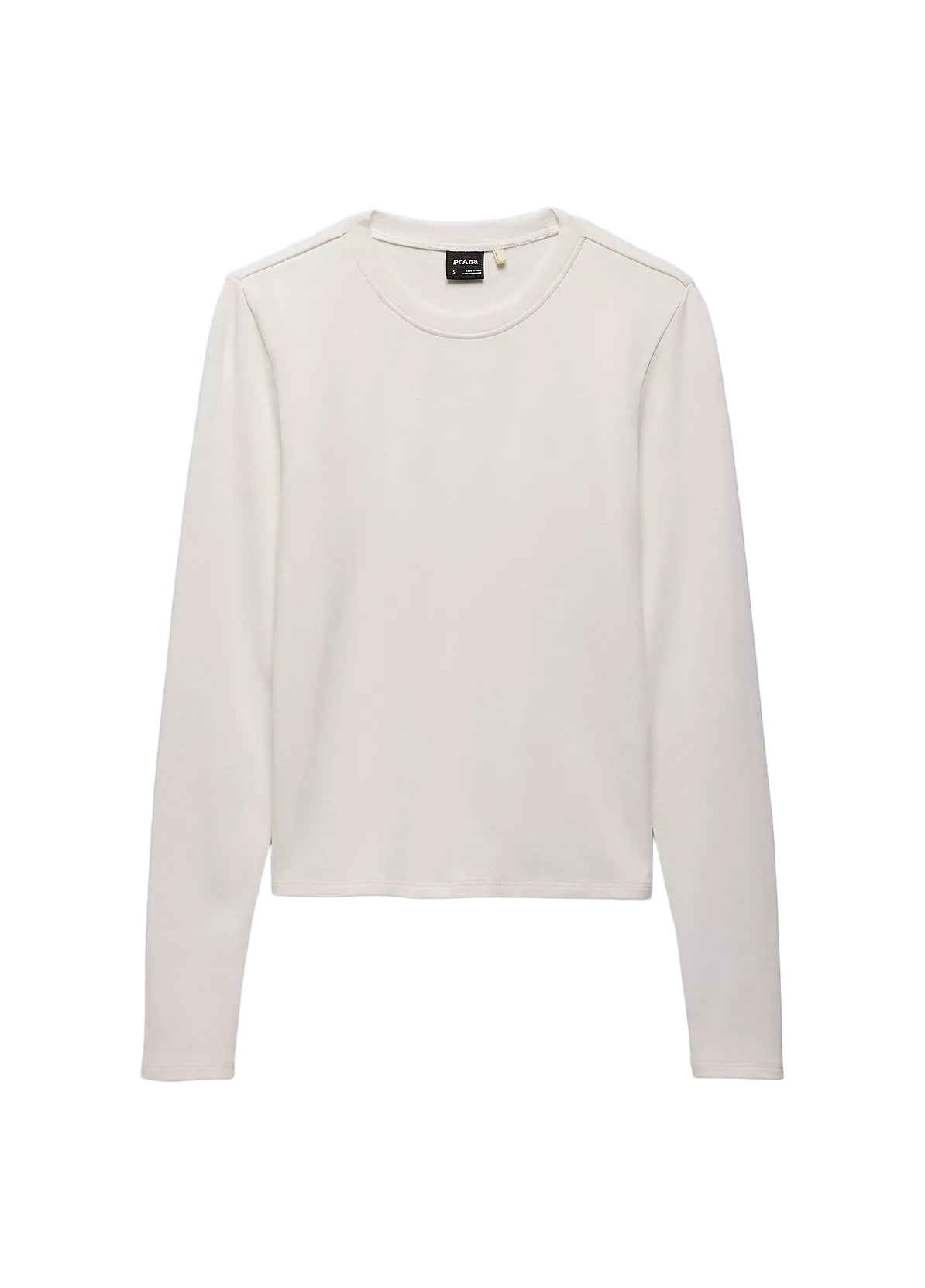 prAna Women’s Lotus Long Sleeve Tee Soft White