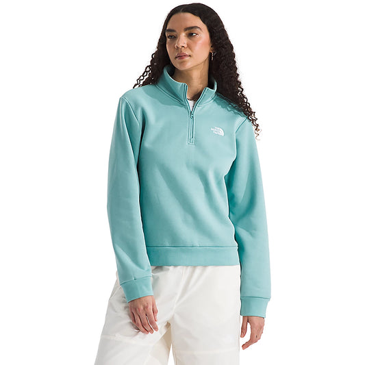 The North Face Women's Evolution Simple Dome ¼ Zip Blue Eclipse