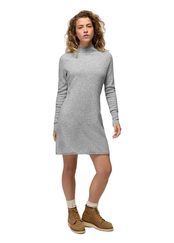 Prana Women's Three Falls Sweater Dress Heather Grey