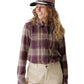 Kavu Women's Moondrift Flannel Winter Purple
