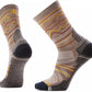 Smartwool Men's Hike Light Cushion Mountain Range Crew Socks Fossil