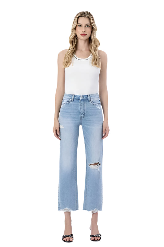 Flying Monkey Women's High Rise Slim Wide Ezra
