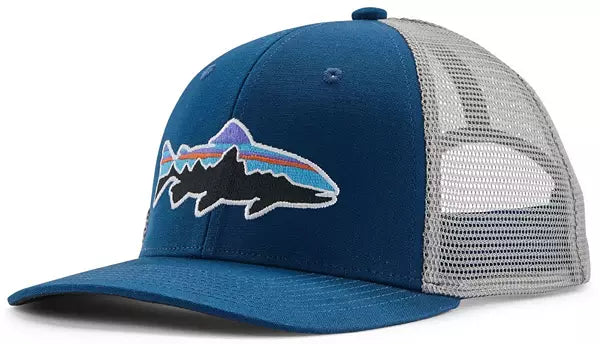 Patagonia Fitz Roy Trout Trucker Hat Lagom Blue