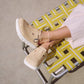 Birkenstock Women's Boston Chunky Suede Leather Sand