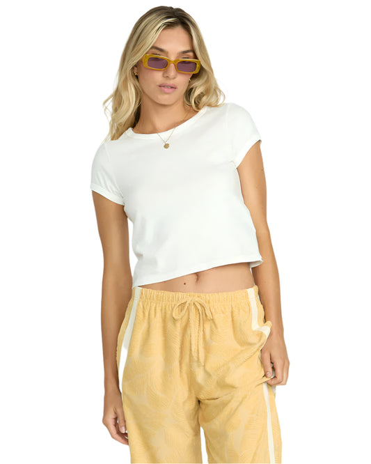 Billabong Women's Daily Tee SS Salt Crystal