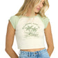 Billabong Women's Paradise Raglan SS Tee