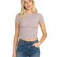 Billabong Women's Checked Out Knt Tee Espresso - Brekken's
