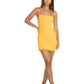 Billabong Women's So Bright Mini Dress Golden Peach