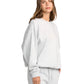 Billabong Women's So Sunny Kendal Crew Flc Heather Grey