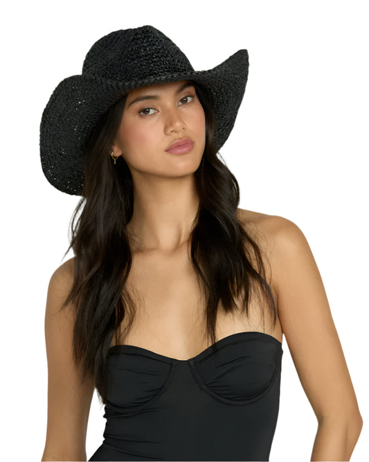 Billabong Women's Take It West Hat Black Pebble