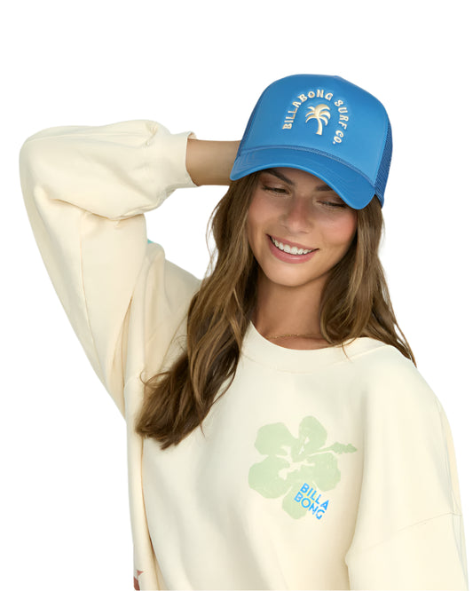 Billabong Women's Grandpa Trucker True Blue