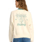 Billabong Women's Triple Palms Crew Flc Whitecap