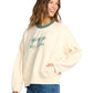 Billabong Women's Triple Palms Crew Flc Whitecap