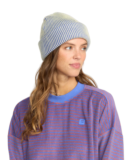 Billabong Wave Check Beanie Iris