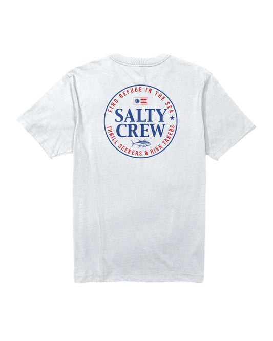 Salty Crew Men’s America Legend SS Tee White
