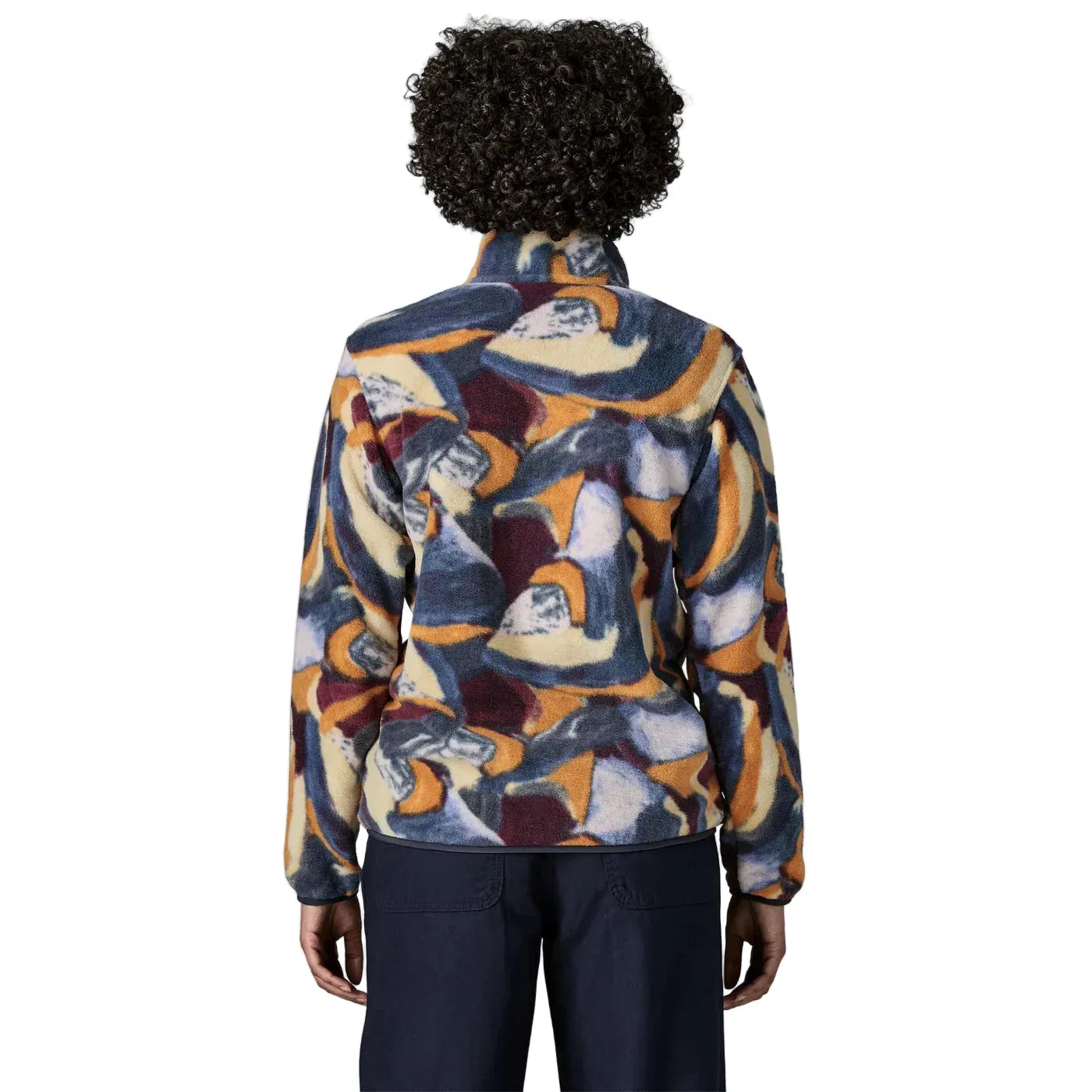 Patagonia Women's Lw Synch Snap-T P/O Smudge: Smolder Blue