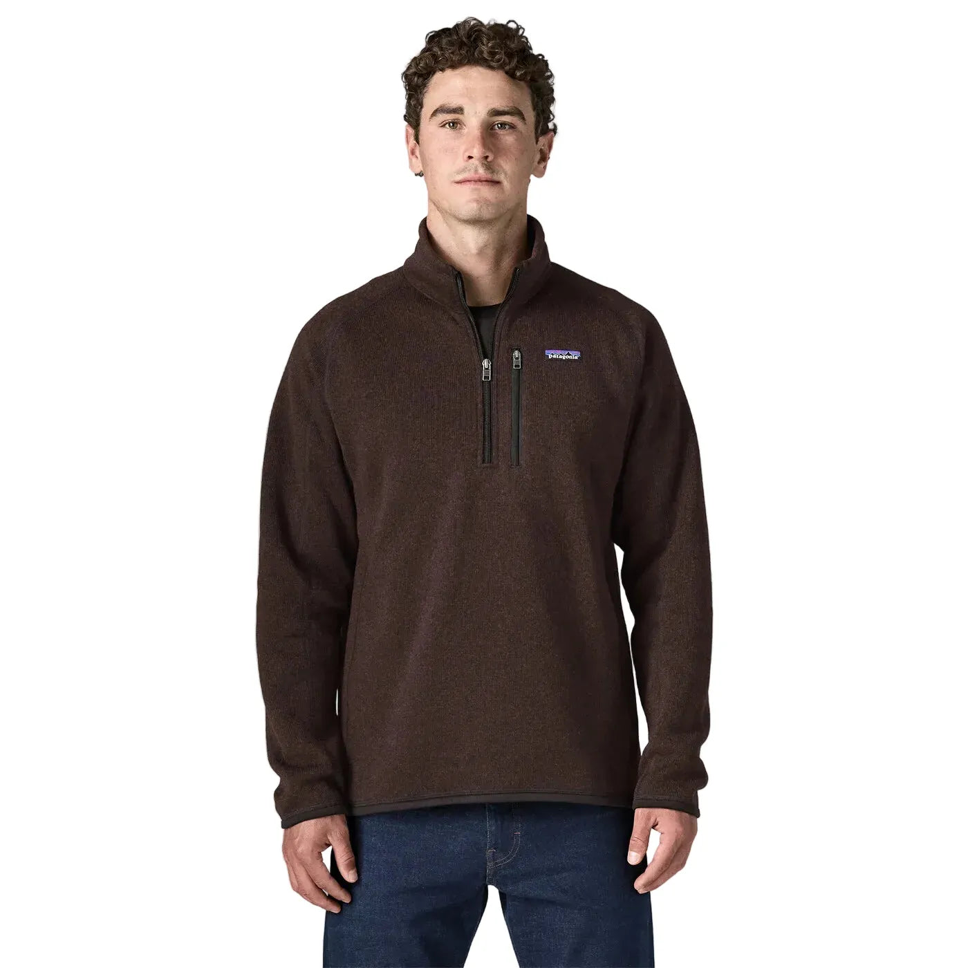 Patagonia Men's Better Sweater 1/4 Zip Den Brown