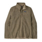 Patagonia Men's Better Sweater 1/4 Zip Seabird Grey w/Seabird Grey