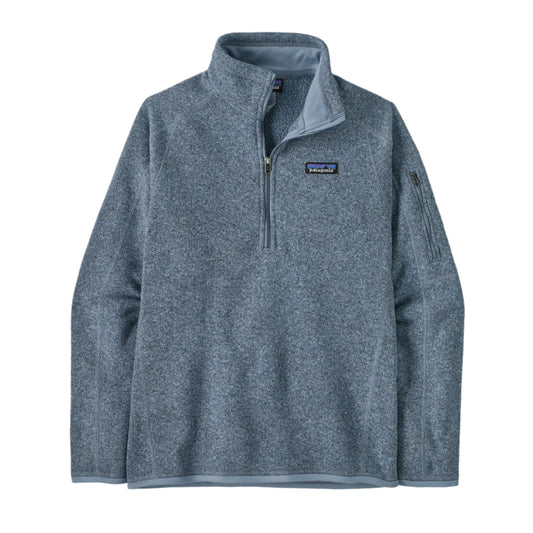 Patagonia Women's Better Sweater 1/4 Zip Barnacle Blue