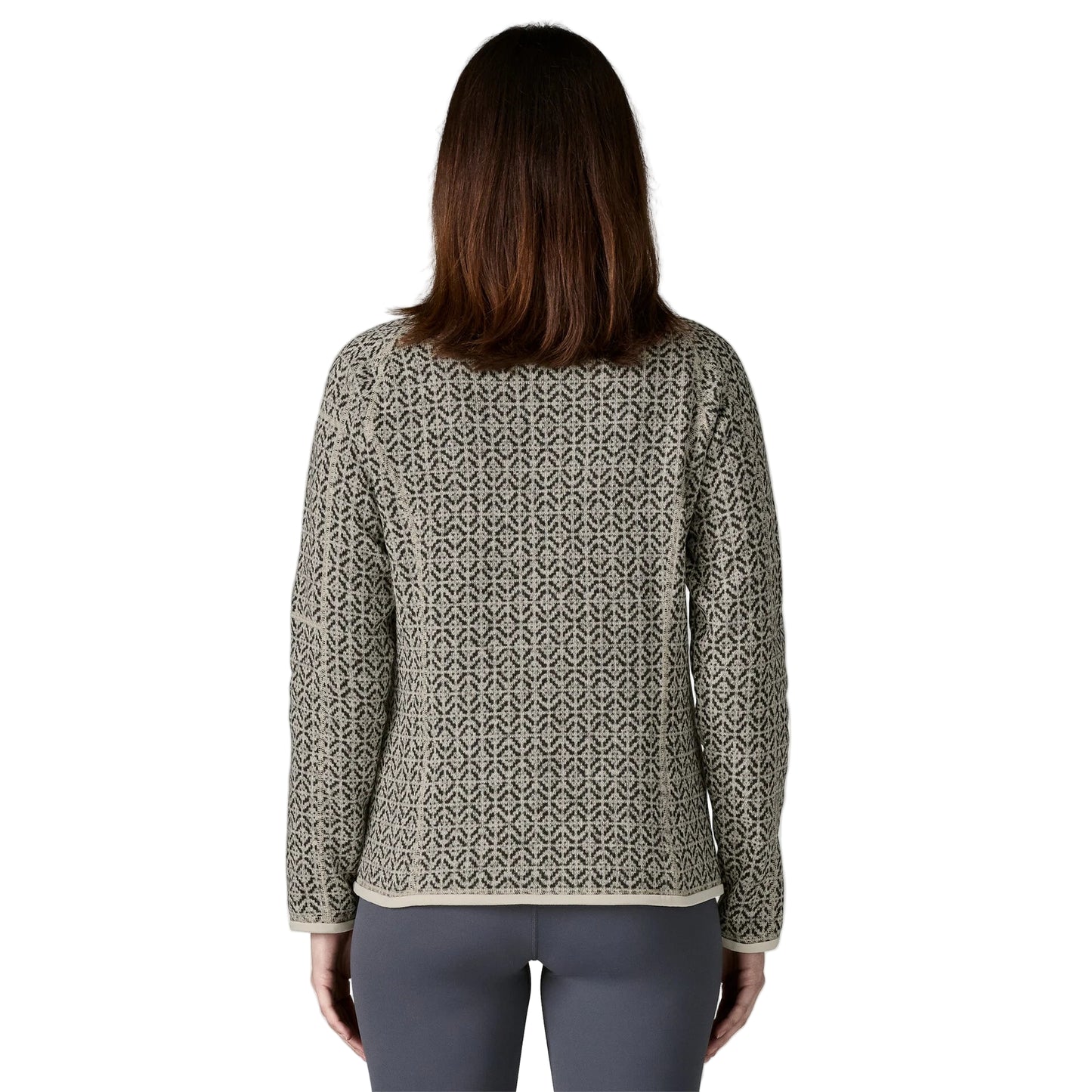Patagonia Women's Better Sweater 1/4 Zip Scales: Natural