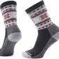 Smartwool Women's Everyday Cozy Snowflake Dream Crew Socks Charcoal