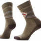 Smartwool Men's Everyday Hookset Crew Socks Winter Moss