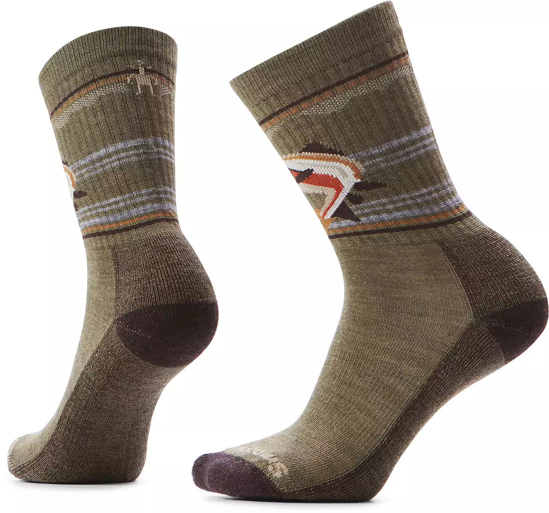 Smartwool Men's Everyday Hookset Crew Socks Winter Moss
