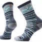 Smartwool Women's Hike Targeted Cushion Dragon Stitch Mid Crew Socks Deep Navy