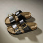 Birkenstock Women's Sydney Luxe Buckle Sandal Graceful Licorice