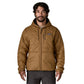 Patagonia Men's Diamond Quilted Bomber Hoody Deer Brown