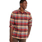 L.L. Bean Men's Chamois Shirt Plaid Regular Apple Cinnamon