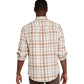 L.L. Bean Men's Scotch Plaid Flannel Shirt Button Down Slightly Fitted Regular Bean Of Freeport Natural