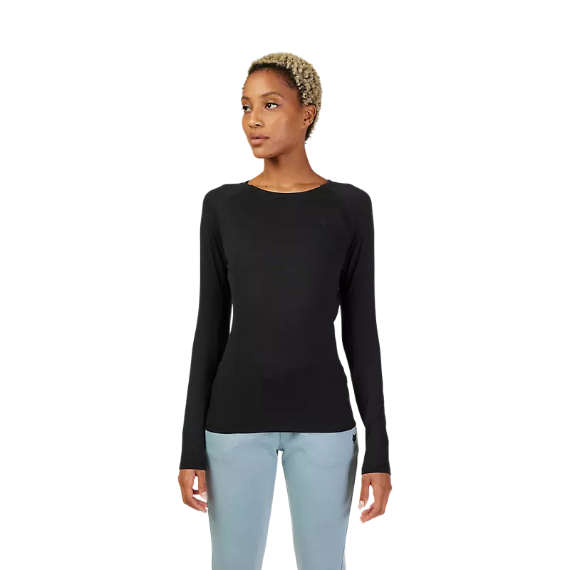 Fox Women's Rep LS Top Black