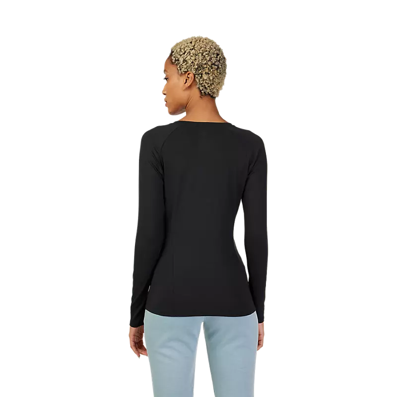 Fox Women's Rep LS Top Black