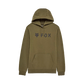 Fox Men's Absolute Fleece Pull Over Olive Green - Brekken's