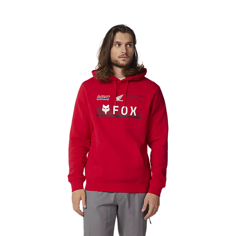 Fox X Honda Fleece Po Flame Red