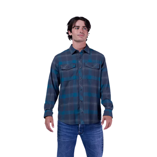 Fox Men's Survivalist Core Flannel Ls  Midnight
