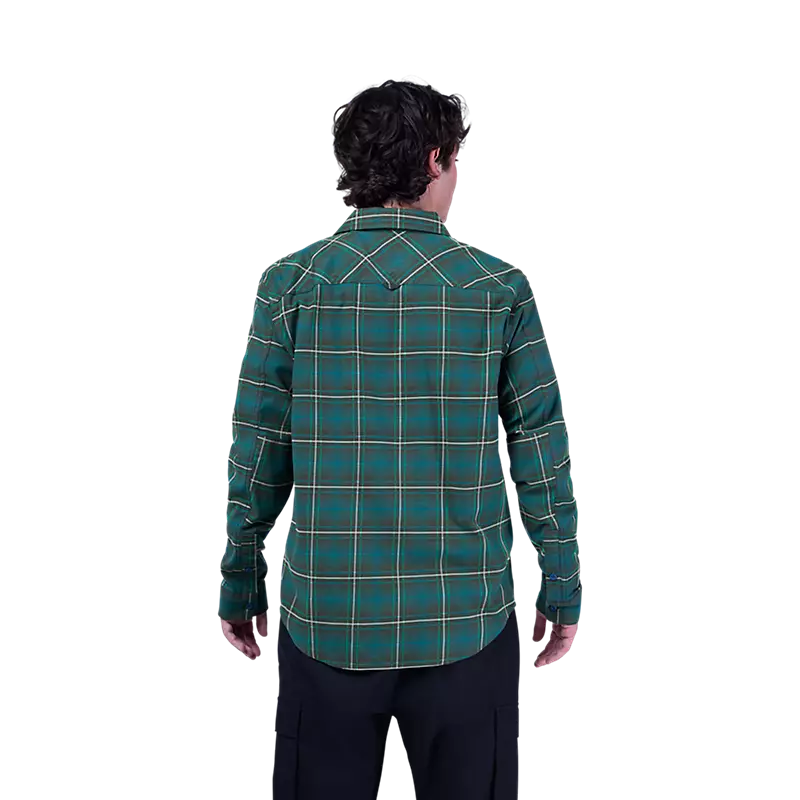 Fox Men's Survivalist Stretch Flannel Ls  Dark Sage
