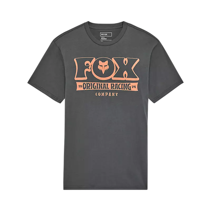 Fox Men's Banner SS Premium Tee  Dark Shadow
