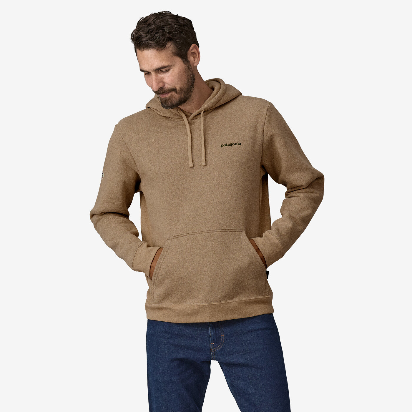 Patagonia Unisex  Fitz Roy Icon Uprisal Hoody Grayling Brown