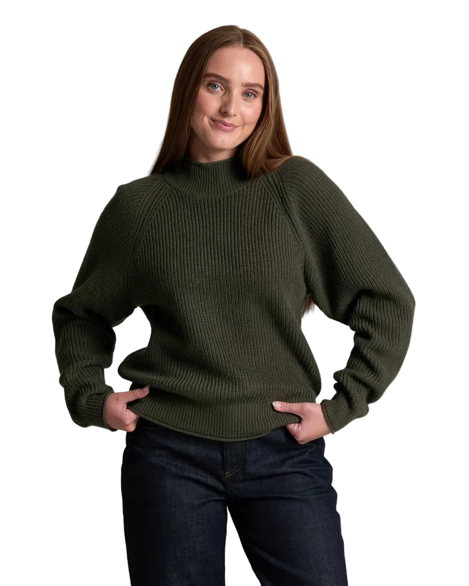 Kuhl Women's Strova Roll Neck Sweater Rosemary