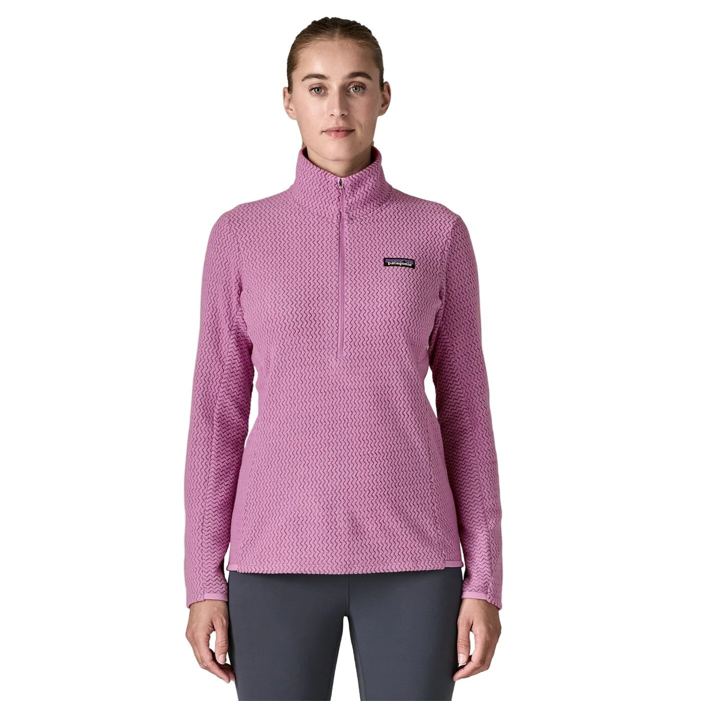 Patagonia Women's R1 Air Zip Neck Brisk Purple - Brekken's