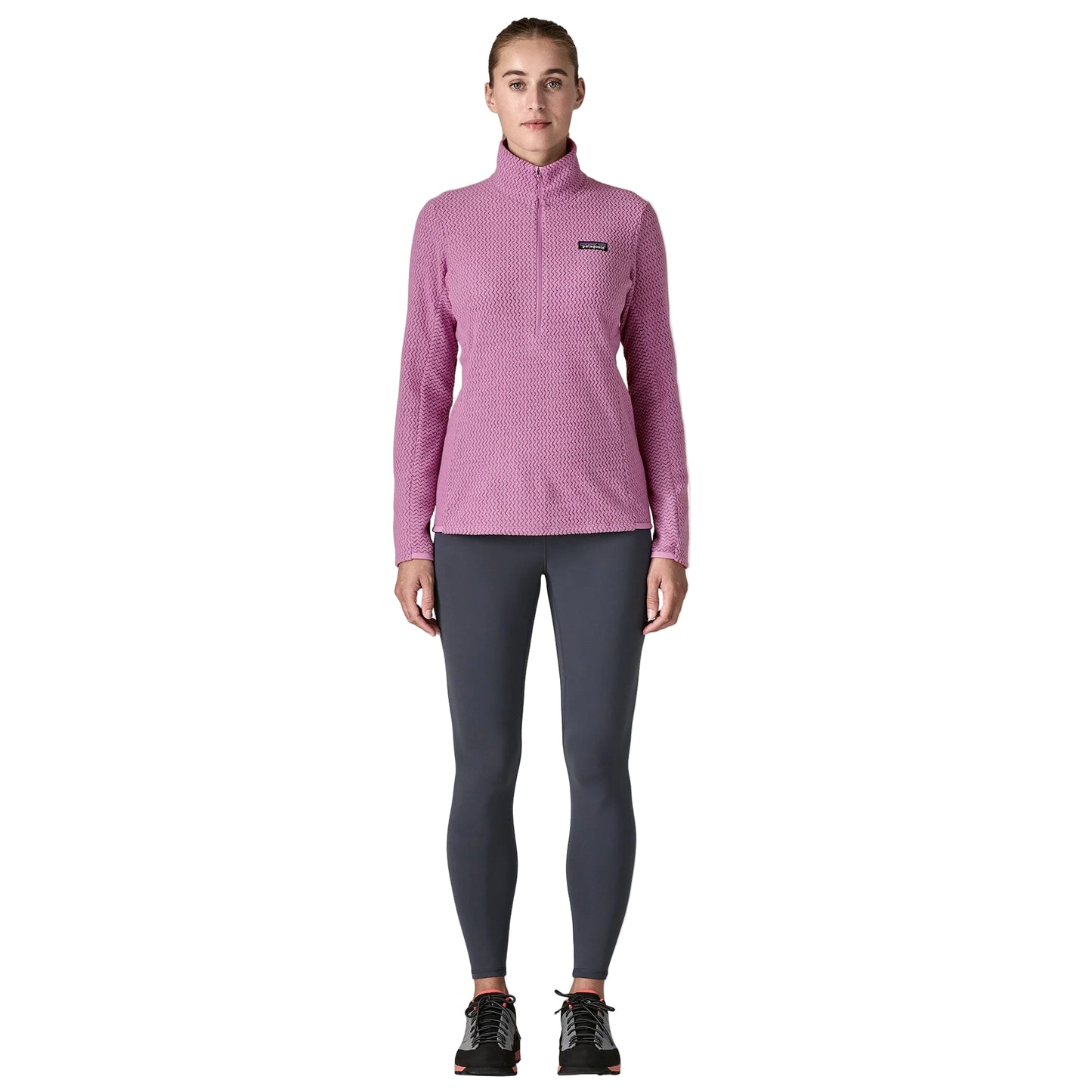 Patagonia Women's R1 Air Zip Neck Brisk Purple - Brekken's