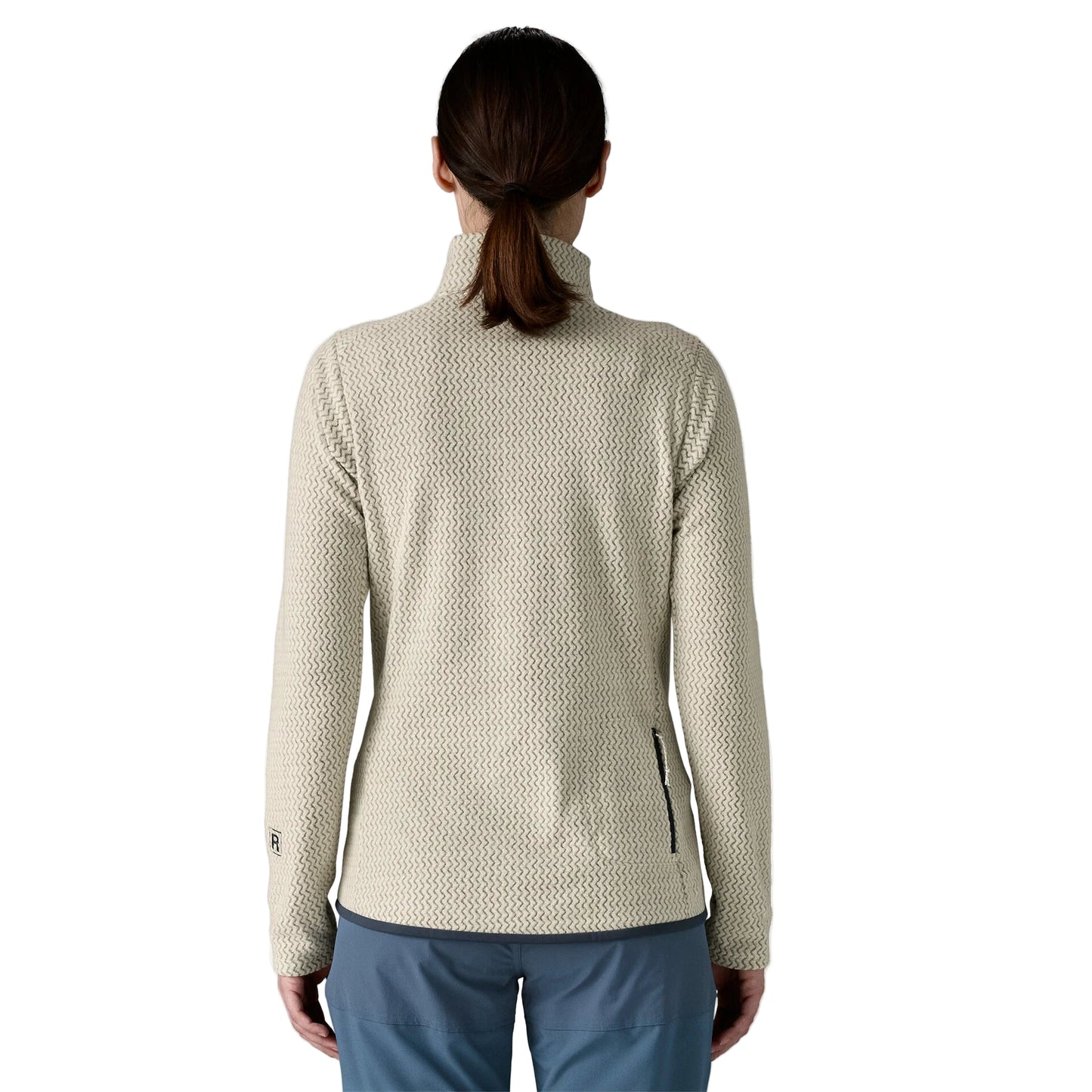 Patagonia Women's R1 Air Zip Neck Wool White