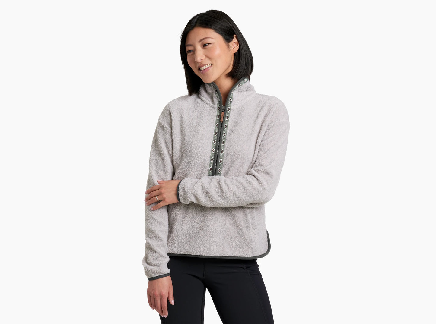 Kuhl Women's Hygge 1/2 Zip Natural