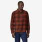 Patagonia Men's Fjord Flannel Shirt Cascade Burnished Red